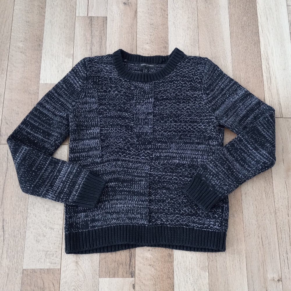 Banana Republic Marbled Chunky Knit Sweater